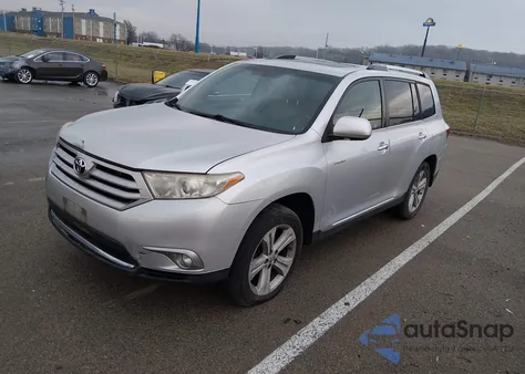 2012 Toyota Highlander Limited V6 z USA, uszkodzony, nr VIN 5TDYK3EH6CS059388